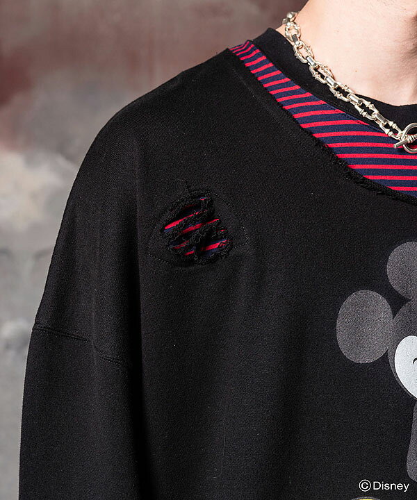 楽天市場】glamb グラム Mickey Mouse Sweat ミッキーマウススウェット 
