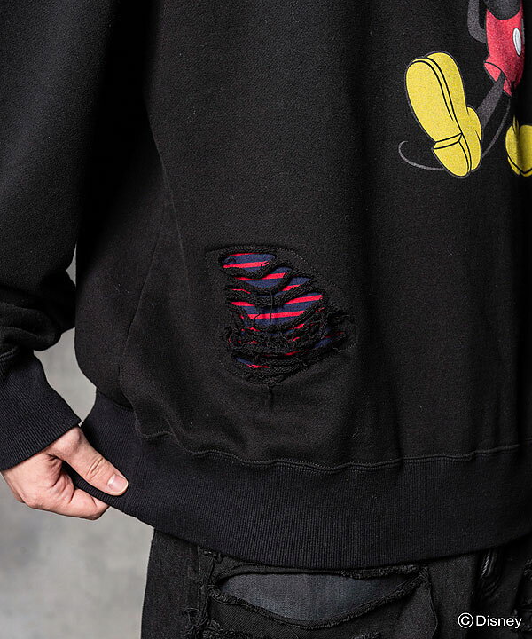 楽天市場】glamb グラム Mickey Mouse Sweat ミッキーマウススウェット 