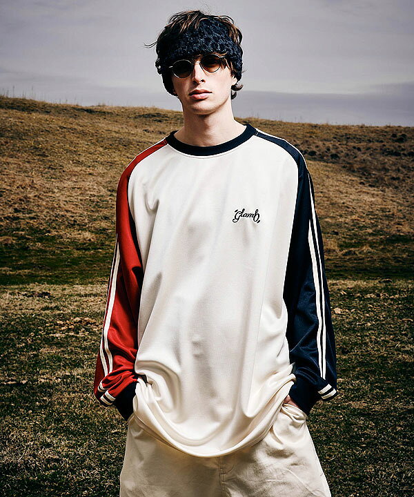 楽天市場】glamb グラム Pullover Line Jersey プルオーバーライン 