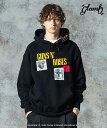 2025 秋 先行予約 8月下旬～9月上旬入荷予定 glamb グラム GUNS N’ ROSES Patchwork Hoodie ガンズアンドローゼス パッチワークフーディ パーカー 送料無料 キャンセル不可