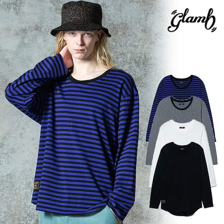 楽天市場】glamb グラム Loose Neck Long Sleeves T-Shirt ルーズ 