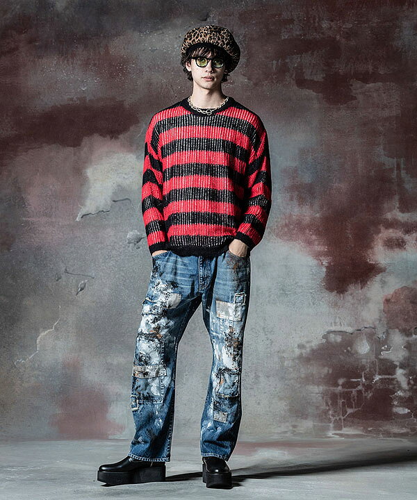 楽天市場】glamb グラム Unplugged Atelier Wide Denim アンプラグド 