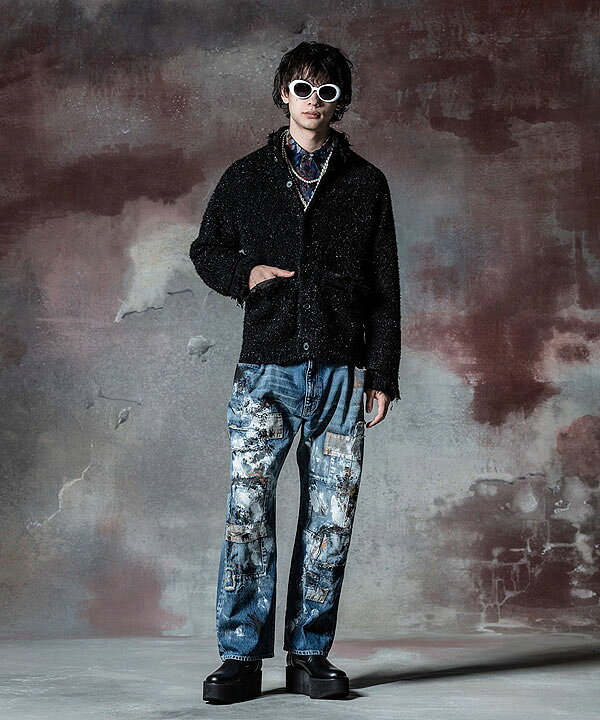 楽天市場】glamb グラム Unplugged Atelier Wide Denim アンプラグド 