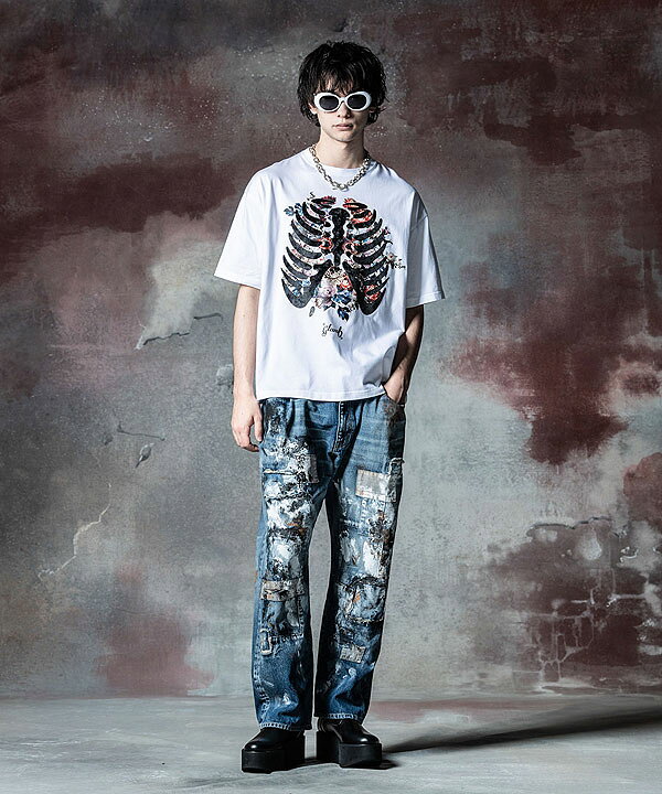 楽天市場】glamb グラム Unplugged Atelier Wide Denim アンプラグド 