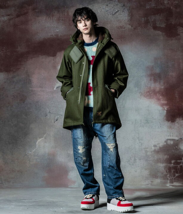 楽天市場】glamb グラム Remake Painter Pants リメイクペインター 