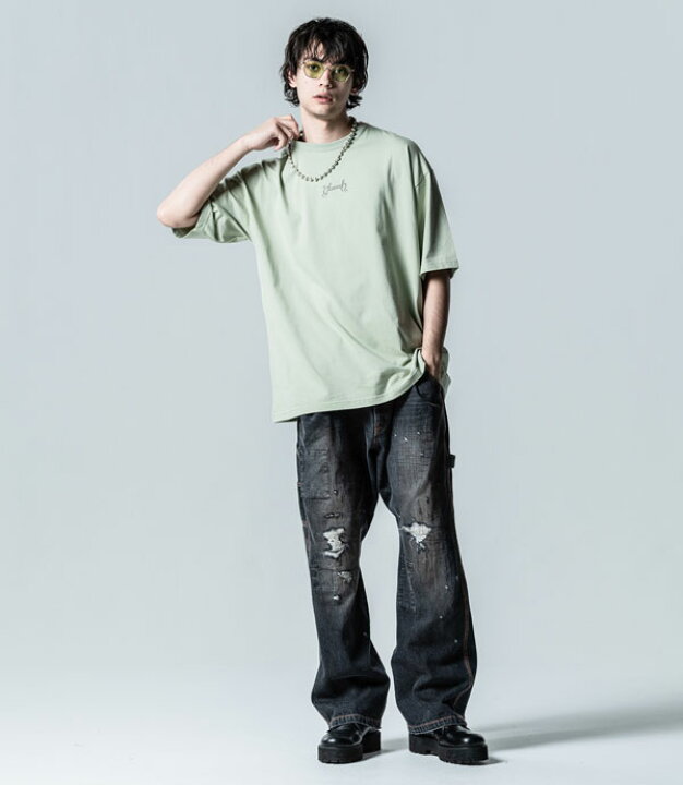 楽天市場】glamb グラム Remake Painter Pants リメイクペインター 