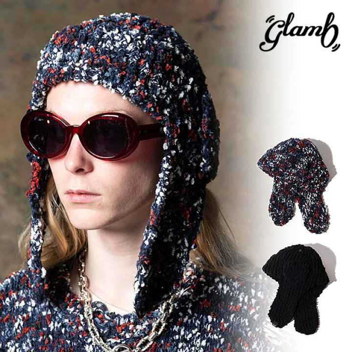 楽天市場】glamb グラム Knit Flight Cap ニットフライトキャップ 