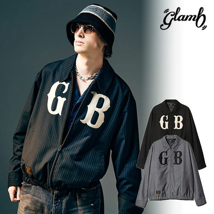 楽天市場】glamb グラム Stripe Coach Jacket ストライプコーチ 