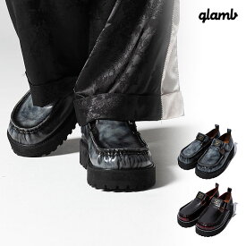 2024 春 先行予約 3月下旬〜4月上旬入荷予定 glamb グラム Advan Leather Shoes アドバンレザーシューズ シューズ 送料無料 キャンセル不可