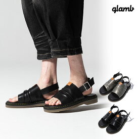 glamb グラム Crease Upper Sandals クリースアッパーサンダル サンダル 送料無料