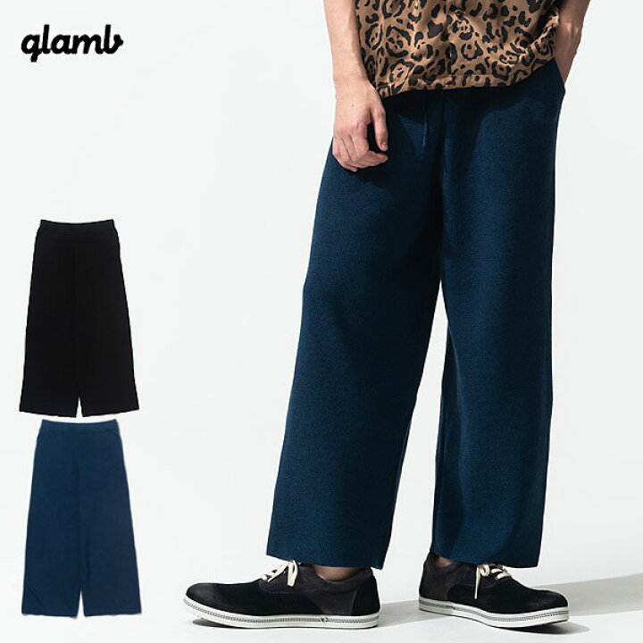 楽天市場】50％OFF SALE セール glamb グラム Easy Knit Pants メンズ 