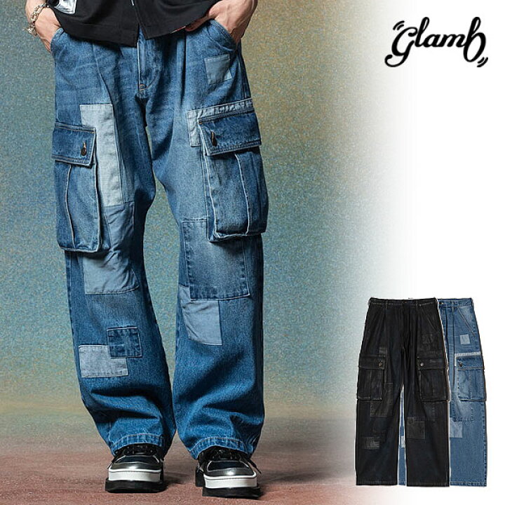 楽天市場】glamb グラム Unplugged Cargo Denim アンプラグドカーゴ 