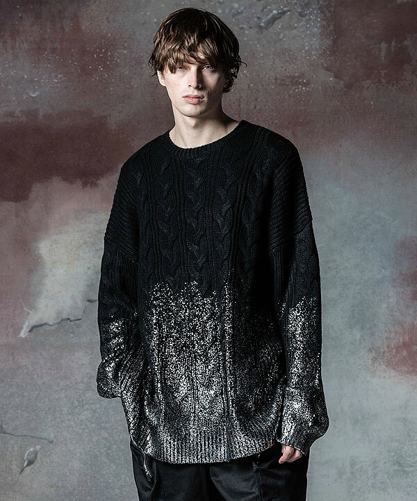 楽天市場】glamb グラム Platinum Cable Knit プラチナケーブルニット 