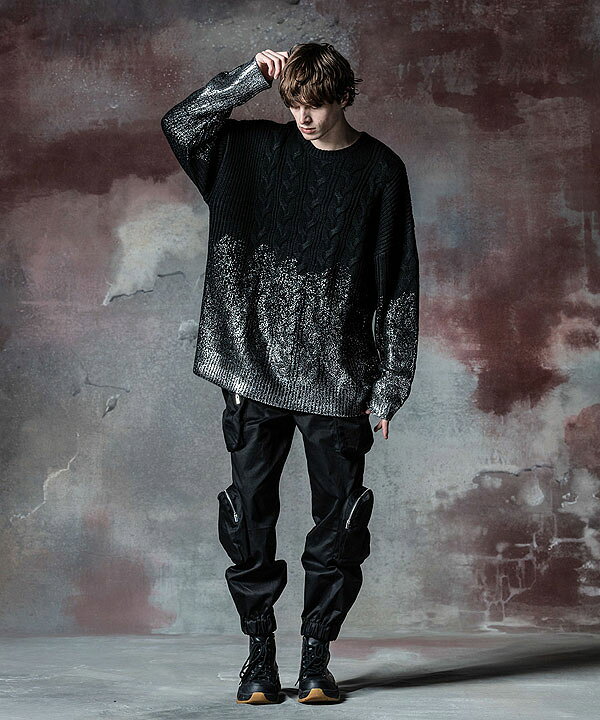 楽天市場】glamb グラム Platinum Cable Knit プラチナケーブルニット 