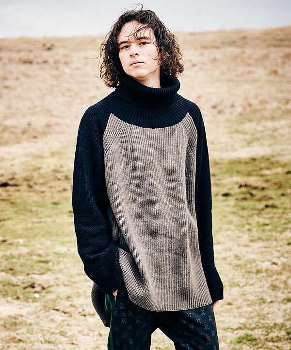 楽天市場】glamb グラム Sulman Turtle Neck Knit サルマン 