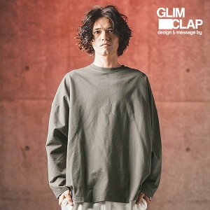 GLIMCLAP �O�����N���b�v Oversized silhouette cut sew-Mini-pile fabric lining- �����Y �X�E�F�b�g ��������