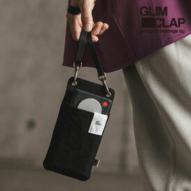 2024 春夏 1st 先行予約 1月中旬〜下旬入荷予定 GLIMCLAP グリムクラップ Minimum size smartphone shoulder bag メンズ ショルダーバッグ 送料無料 キャンセル不可