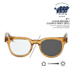 OWN IE #11 CLEAR BROWN / CLEAR to GREY () Y TOX NAt[ Kl Y {Xg^Cv  Xg[g