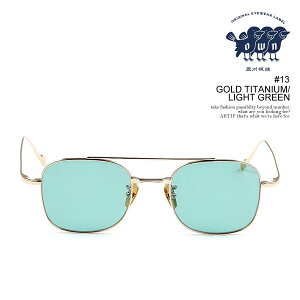 OWN IE #13 GOLD TITANIUM / LIGHT GREEN Y TOX ^t[ Kl J[Y pCbgOX  Xg[g