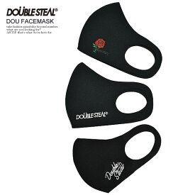 DOUBLE STEAL ダブルスティール DOU FACEMASK メンズ マスク シルクコットン ファッション ストリート