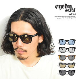 eyedy アイディ WEY4 メンズ サングラス カラーレンズ ウェリントンタイプ ストリート