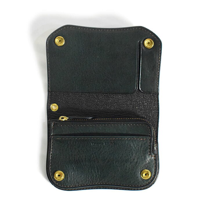 楽天市場】GROOVER LEATHER グルーバーレザー ショートトラッカー 