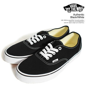 VANS oY Authentic Black/White Y Xj[J[ @Y V[Y I[ZeBbN  Xg[g