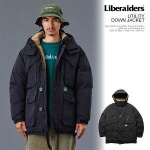 Liberaiders xC_[X UTILITY DOWN JACKET Y WPbg _EWPbg ȃWPbg  Xg[g