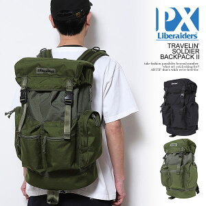 Liberaiders PX ���x���C�_�[�X �s�[�G�b�N�X Liberaiders PX TRAVELIN�f SOLDIER BACKPACK 2 �����Y �o�b�N�p�b�N �����b�N�T�b�N �f�C�o�b�O �������� �X�g���[�g