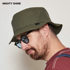 30％OFF SALE セール Mighty Shine マイティーシャイン Nylon Pocketable Bucket Hat メンズ ハット 送料無料 ストリート