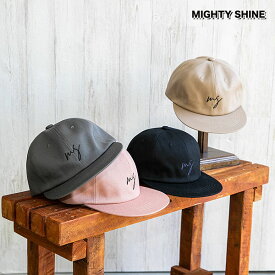Mighty Shine マイティーシャイン My? BB CAP メンズ キャップ ベースボールキャップ フラットバイザー 送料無料