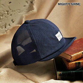 2024 春 先行予約 4月〜5月入荷予定 Mighty Shine マイティーシャイン BRIDGE CAP MESH メンズ キャップ 送料無料 キャンセル不可