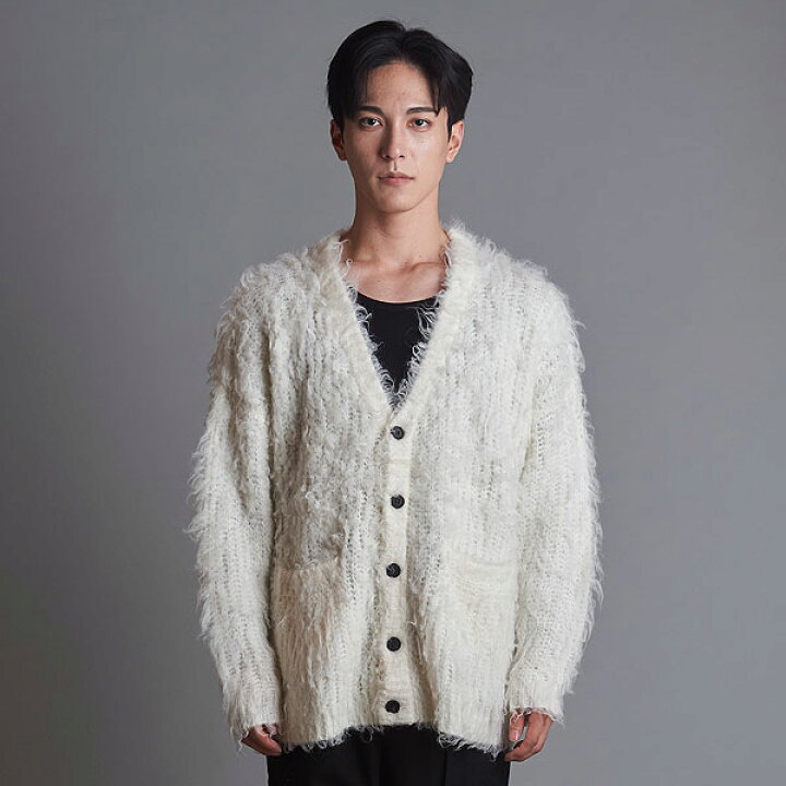楽天市場】50%OFF SALE セール NO ID. ノーアイディー シャギーニットV 