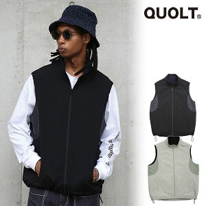 30��OFF SALE �Z�[�� QUOLT �N�I���g TECK-REVERSIBLE VEST �����Y �x�X�g ��������