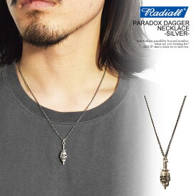 RADIALL ラディアル PARADOX DAGGER - NECKLACE -SILVER- radiall メンズ ネックレス ダガーネックレス 925シルバー 送料無料 ストリート