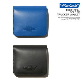 RADIALL ラディアル TRUE DEAL - FOLDED TRUCKER WALLET radiall メンズ 財布 トラッカーウォレット 2つ折り財布 送料無料 ストリート