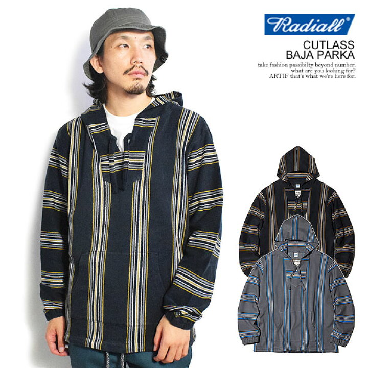 楽天市場】RADIALL ラディアル CUTLASS - BAJA PARKA radiall メンズ 