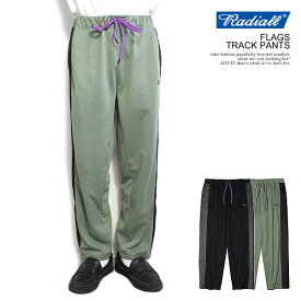 40％OFF SALE セール RADIALL ラディアル FLAGS - TRACK PANTS radiall メンズ パンツ トラックパンツ 送料無料 ストリート