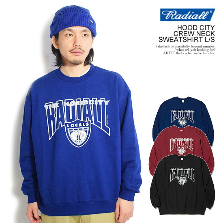 楽天市場】30％OFF SALE セール RADIALL ラディアル HOOD CITY - CREW 