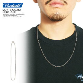 RADIALL ラディアル MONTE CALRO - NECKLACE -SILVER- radiall rad-jwl024-01 メンズ ネックレス シルバー 送料無料 ストリート