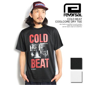 reversal リバーサル COLD BEAT COOLCORE DRY TEE メンズ Tシャツ 半袖 ドライTシャツ rvddw 送料無料 ストリート