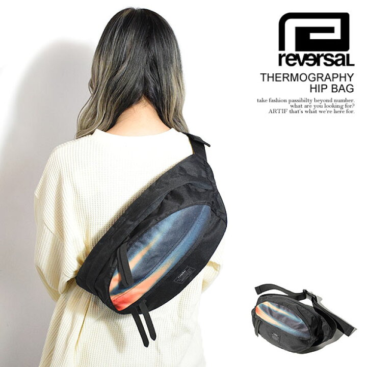 楽天市場】reversal リバーサル THERMOGRAPHY HIP BAG メンズ ウエスト 