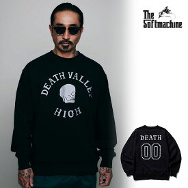 30％OFF SALE セール SOFTMACHINE ソフトマシーン DEATH VALLEY SWEAT(CREW NECK SWEAT) メンズ スウェット 送料無料