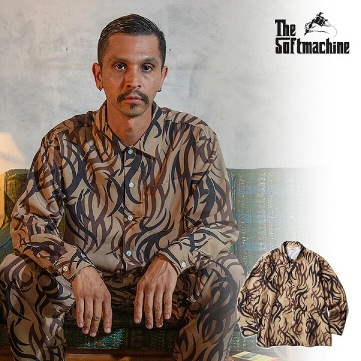 楽天市場】SOFTMACHINE ソフトマシーン TRIBE SHIRTS L/S(L/S SHIRTS 