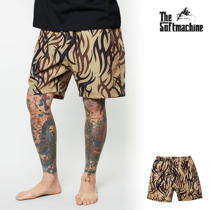 楽天市場】SOFTMACHINE ソフトマシーン TRIBE SHORTS(EASY SHORTS 