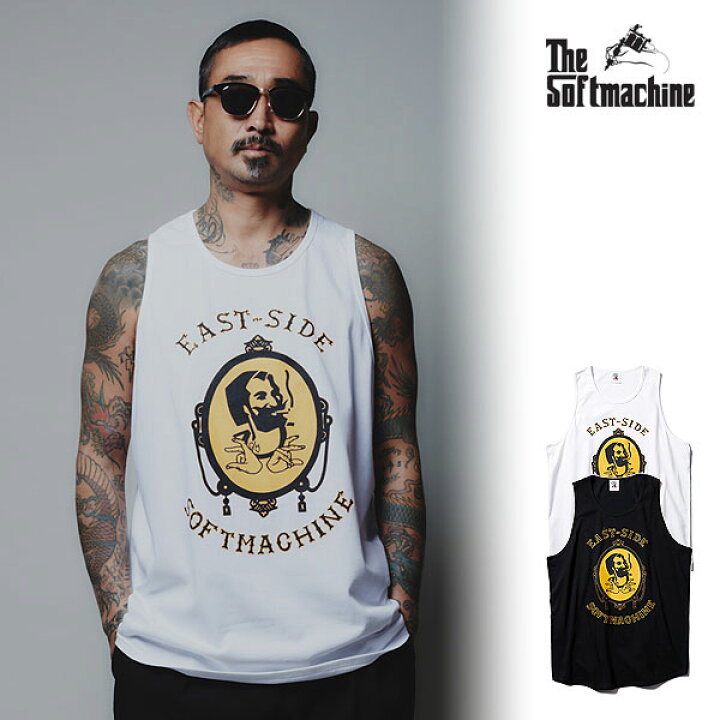 楽天市場】SOFTMACHINE ソフトマシーン EAST SIDER TANK(TANK TOP 