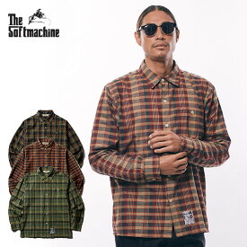 40%OFF SALE セール SOFTMACHINE ソフトマシーン DUSK SHIRTS L/S(L/S SHIRTS) メンズ シャツ チェックシャツ 送料無料