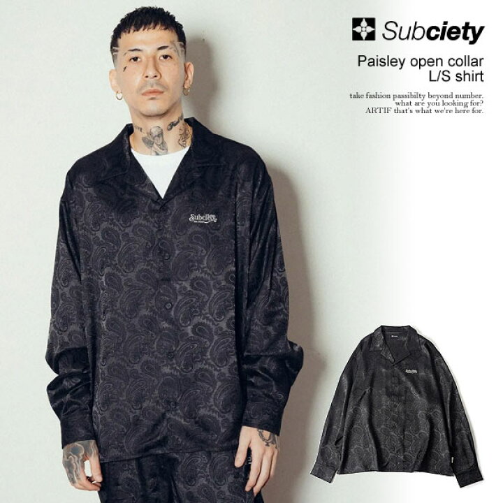 楽天市場】20％OFF SALE セール SUBCIETY サブサエティ Paisley open