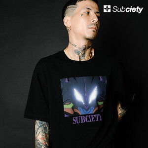 EVANGELION × Subciety SUBCIETY �T�u�T�G�e�B DISC8 (AWAKENING) TEE �����Y T�V���c ���� �R���{ �G���@���Q���I�� ��������