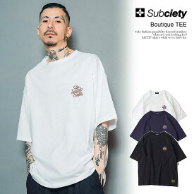 SUBCIETY サブサエティ Boutique TEE subciety メンズ Tシャツ 半袖 半袖TEE 送料無料 ストリート